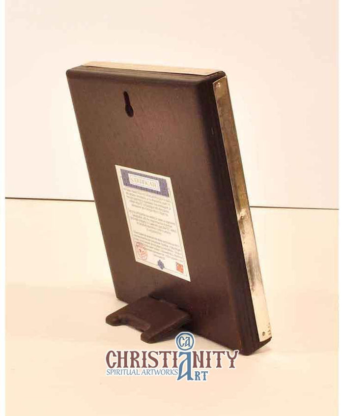 Guardian Angel (Silver icon - G Series)-Christianity Art