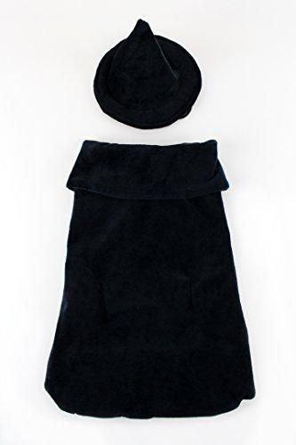 Halloween Witch Cape and Hat Dog Costume