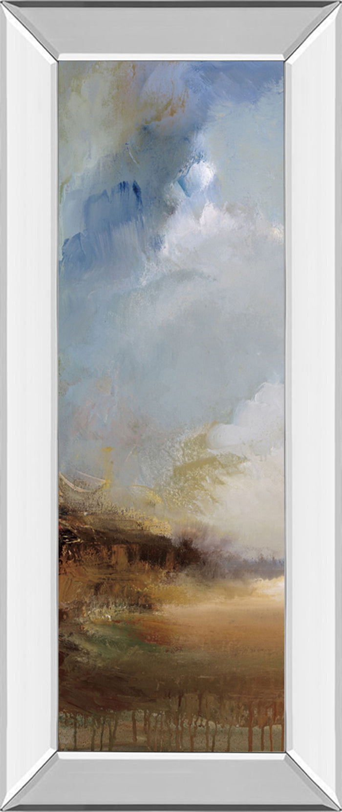 Haven By Cat Tesla - Framed Print Wall Art - Light Blue