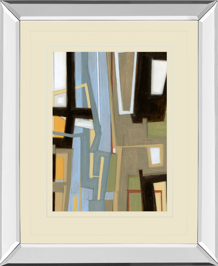 High Expectations Il By Norman Wyatt Jr. - Mirror Framed Print Wall Art - Beige