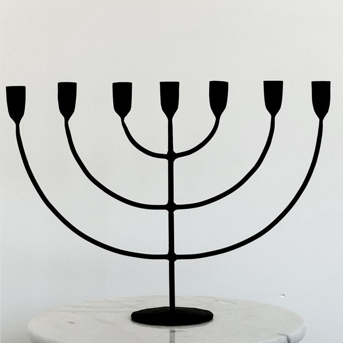 Iron Menorah