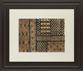 Kuba Abstract By Sue Schlabach - Framed Print Wall Art - Light Brown
