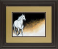 Light And Dark By Milenko Katic - Framed Print Wall Art - Light Brown