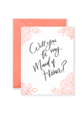 Maid of Honor Greeting Card