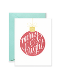 Merry & Bright Greeting Card