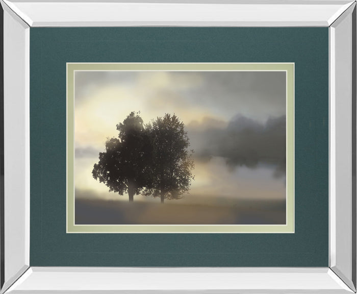 Misty Morning By Nan - Framed Print Wall Art - Dark Gray