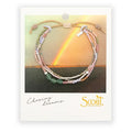 Mixed Media Bracelet - Optimism/Green Aventurine