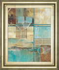 Natures Magic I By Norm Olson - Framed Print Wall Art - Light Blue