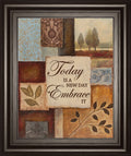 New Day By Dee Dee - Framed Print Wall Art - Light Brown