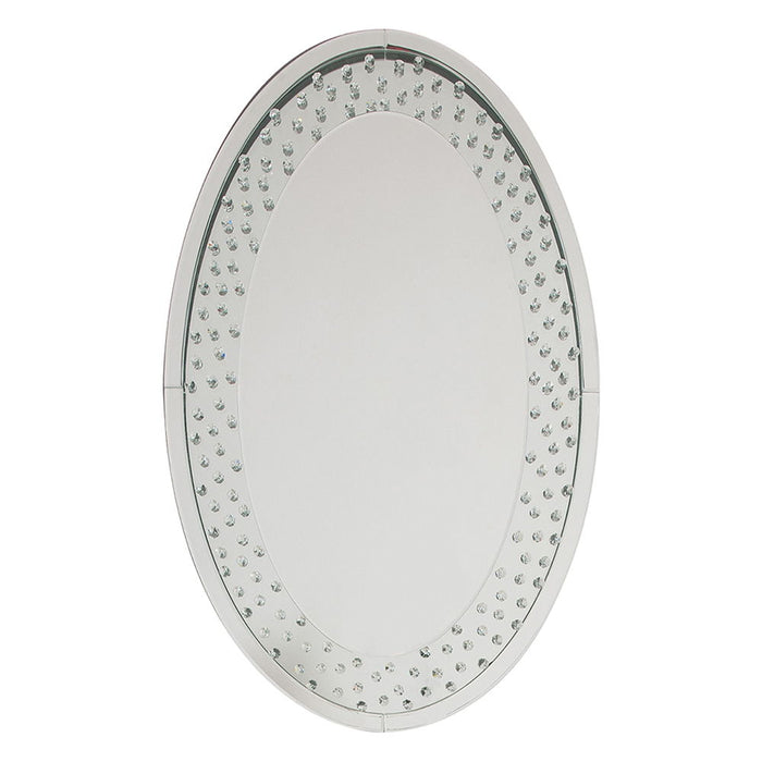 Nysa - Accent Decor - Mirrored & Faux Crystals