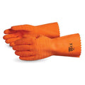 Orange Roughie Supported Latex Chemical-Resistant Glove (1 dozen)
