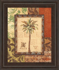 Palmaceae Il By Gregory Gorham - Framed Print Wall Art - Light Brown