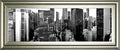 Panorama Of NYC VII By Jeff Pica - Framed Print Wall Art - Dark Gray