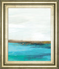 Pastoral Landscape I By Tom Reeves - Framed Print Wall Art - Gray