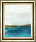 Pastoral Landscape Il By Tom Reeves - Framed Print Wall Art - Gray