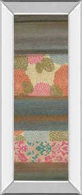 Pretty In III By Willie -aldridge - Mirror Framed Print Wall Art - Dark Gray