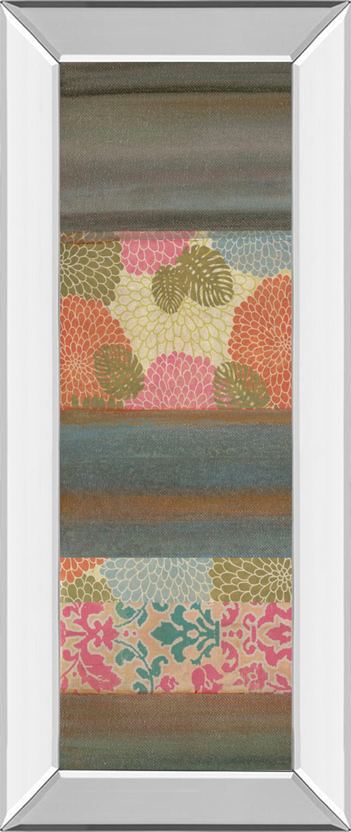 Pretty In III By Willie -aldridge - Mirror Framed Print Wall Art - Dark Gray