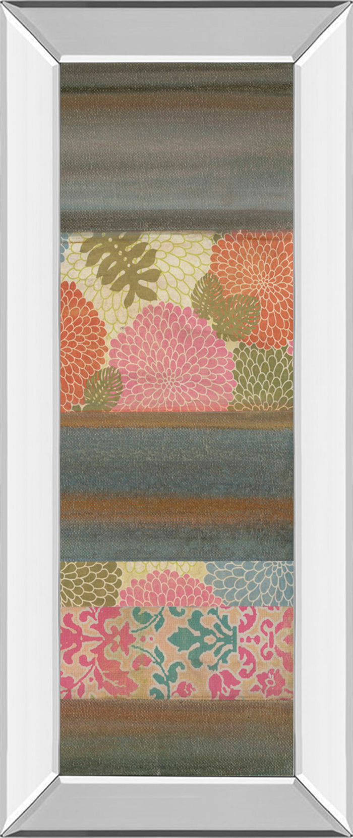 Pretty In IV By Willie -aldridge - Mirror Framed Print Wall Art - Dark Gray