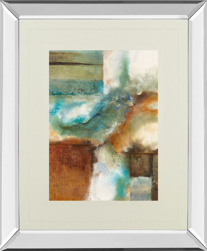 Rare Earth Il By Norm Olson - Mirror Framed Print Wall Art - Beige