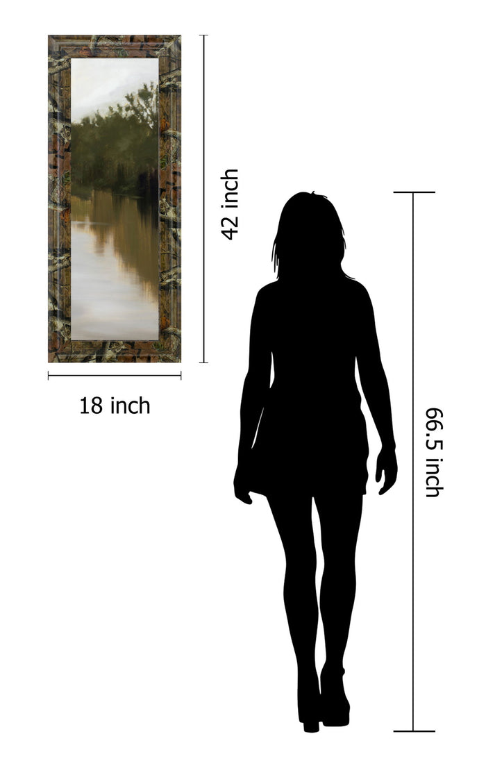 River Journey By Megan Lightell - Print Wall Art - Dark Brown