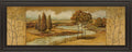 River Scene I - Framed Print Wall Art - Light Brown