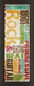 Rock & Roll By Sd Graphics Studio - Green