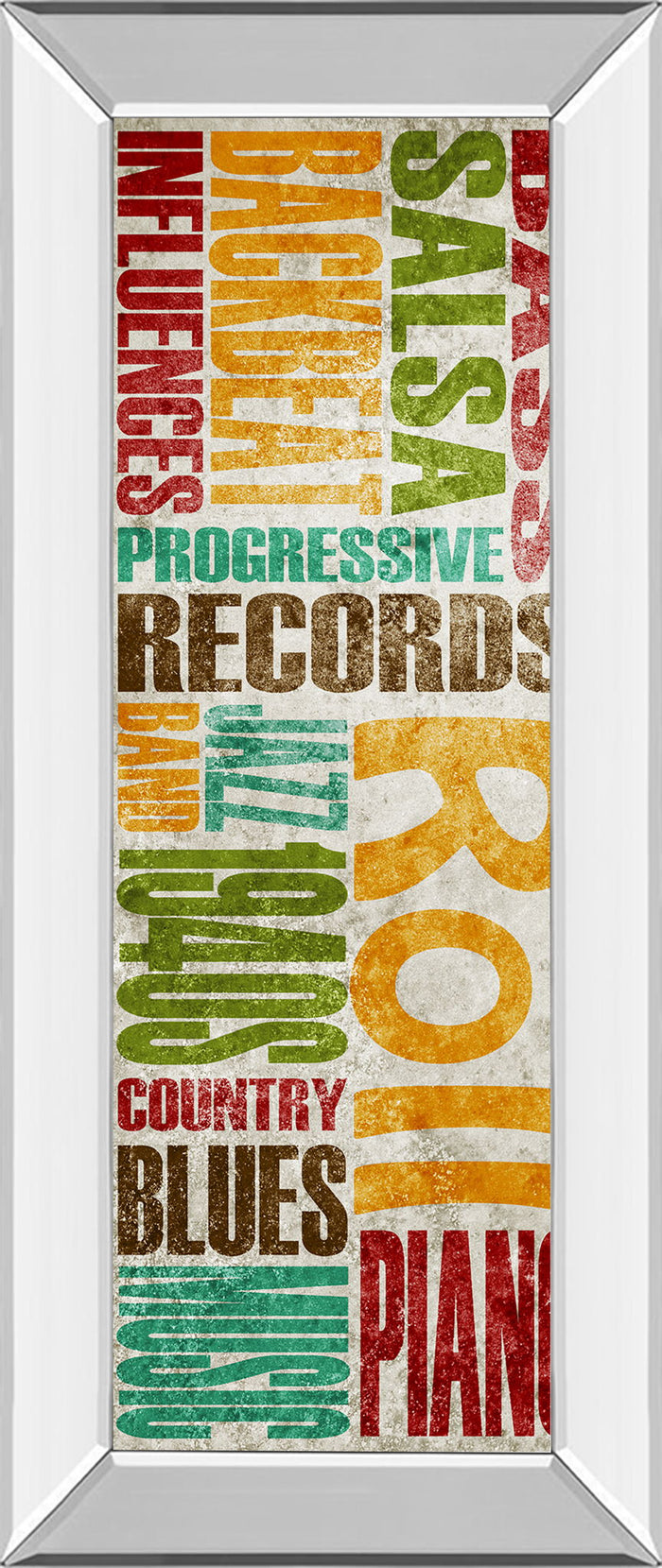 Rock & Roll By Sd Graphics Studio - Print Wall Art - Orange