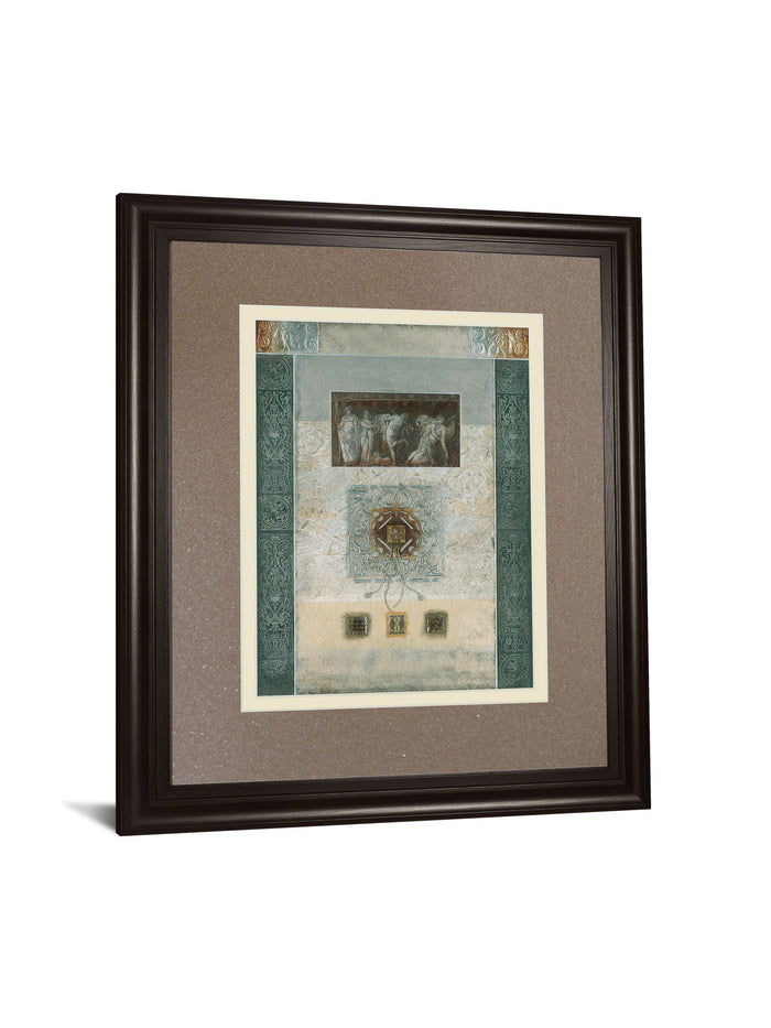 Romanesque I By Douglas - Framed Print Wall Art - Light Brown