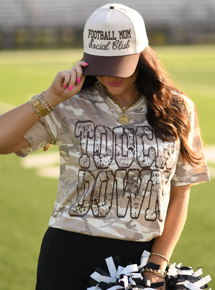 RTS Touchdown Camo Tee - Cracked Ginger