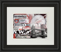 Saffron Hill By Andrew Cotton - Framed Print Wall Art - Gray
