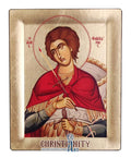 Saint Fanourios (Engraved icon - S Series)-Christianity Art