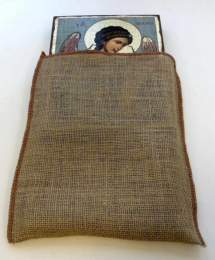 Saint Nicolaos (Aged icon - SW Series)-Christianity Art