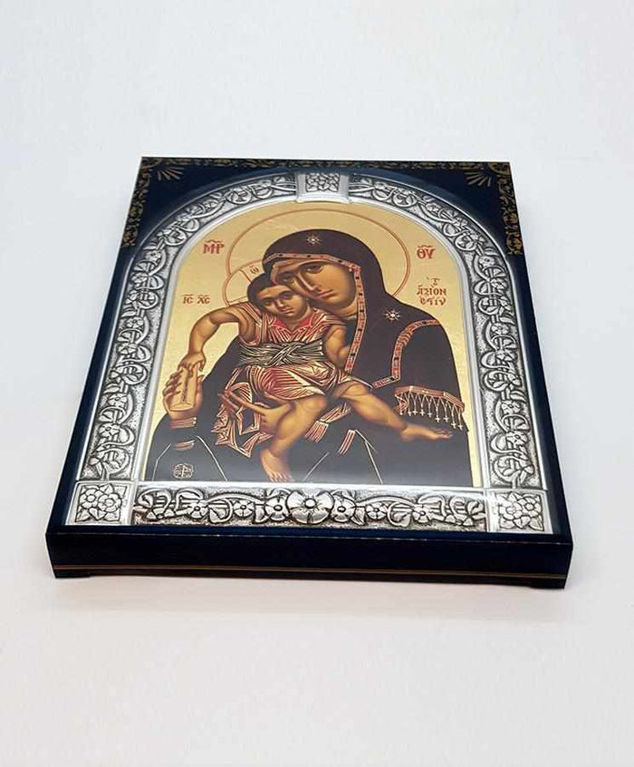 Saint Xeni (Metallic icon - MC Series)-Christianity Art