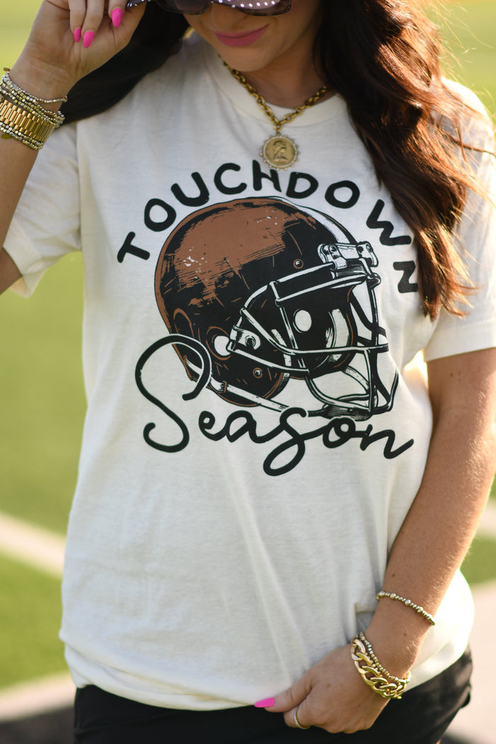 RTS Touchdown Season Helmet Tee - Cracked Ginger