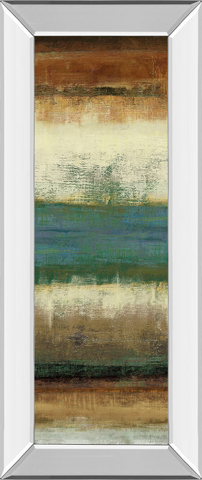 Sky By Allison Pearce - Mirror Framed Print Wall Art - Beige