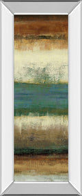 Sky By Allison Pearce - Mirror Framed Print Wall Art - Beige