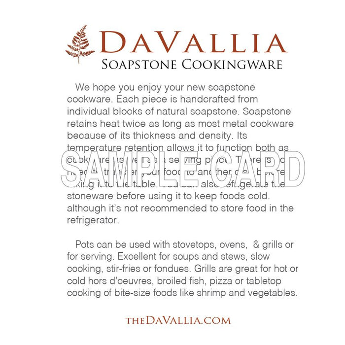 Soapstone and Copper User Info