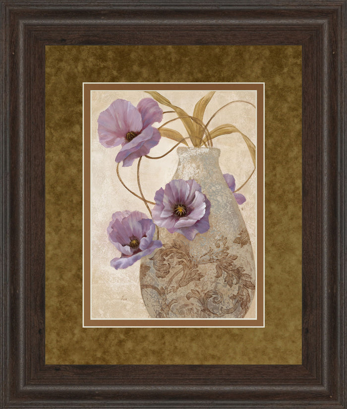 Sophistication Il By Nan - Framed Print Wall Art - Light Brown