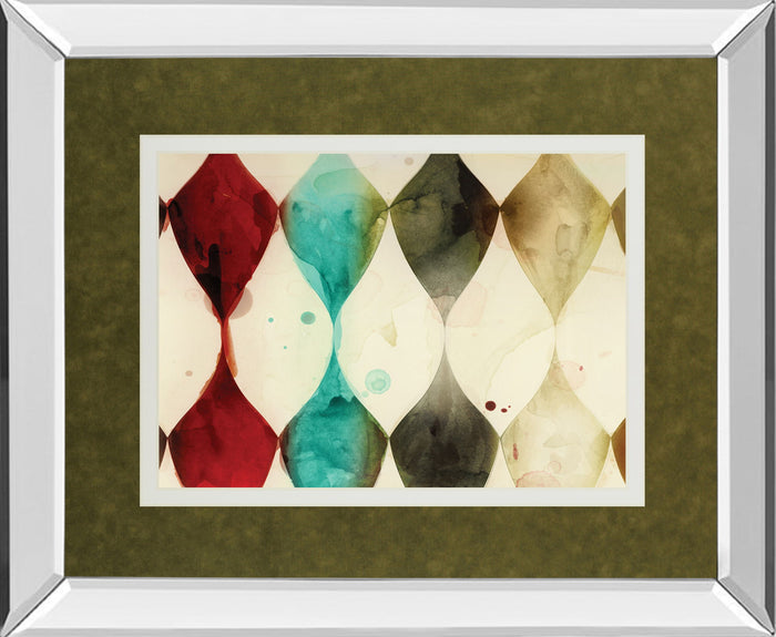 Spotted Heralds By Jessica Jenney - Mirror Framed Print Wall Art - Beige