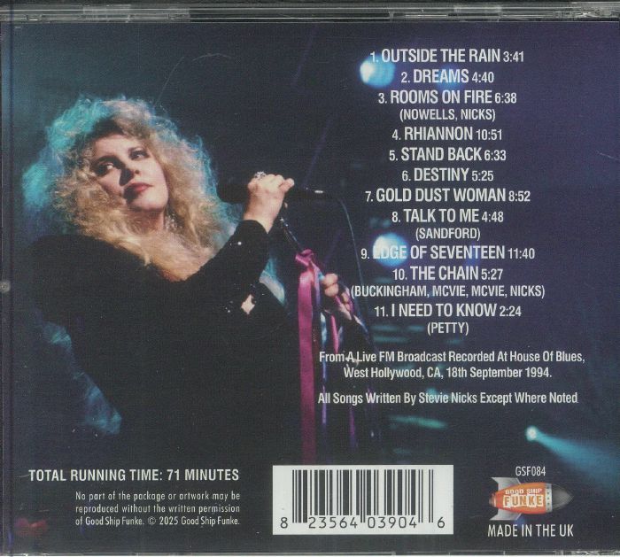 Stevie Nicks - Say  Goodbye To Hollywood [CD]  Limited & Exclusive release (import)