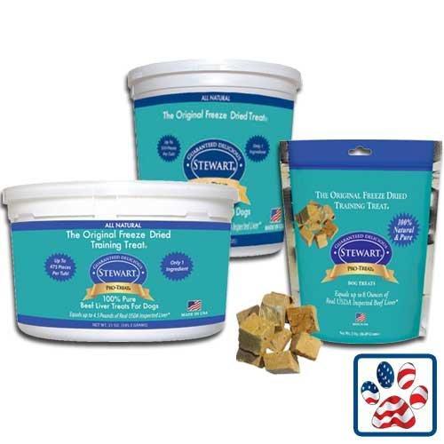 Stewart Pro Treat Freeze Dried Beef Liver 2oz Bag