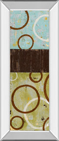 Sun Flower I By Natalie Avondet - Mirror Framed Print Wall Art - Beige