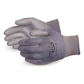 Superior Touch 13-gauge Grey Nylon Knit with Polyurethane Palms (1 dozen)