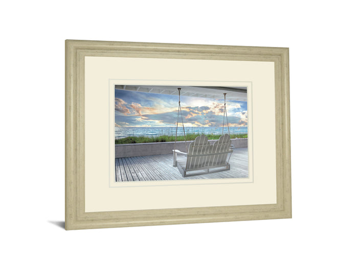 Swing At The Beach By Celebrate Life Gallery - Gray