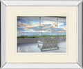 Swing At The Beach By Celebrate Life Gallery Mirrored Frame - Gray