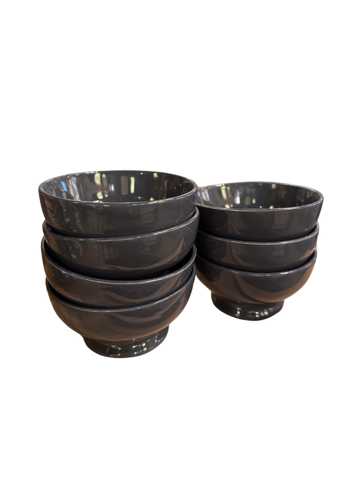 Taupe Footed Ramekin
