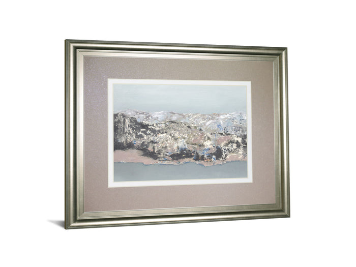 Terrain By Caroline - Framed Print Wall Art - Dark Gray