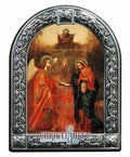 The Annunciation (Metallic icon - MC Series)-Christianity Art