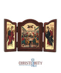 The Last Supper (Triptych - TE Series)-Christianity Art