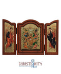 The Vine tree (Triptych - TE Series)-Christianity Art